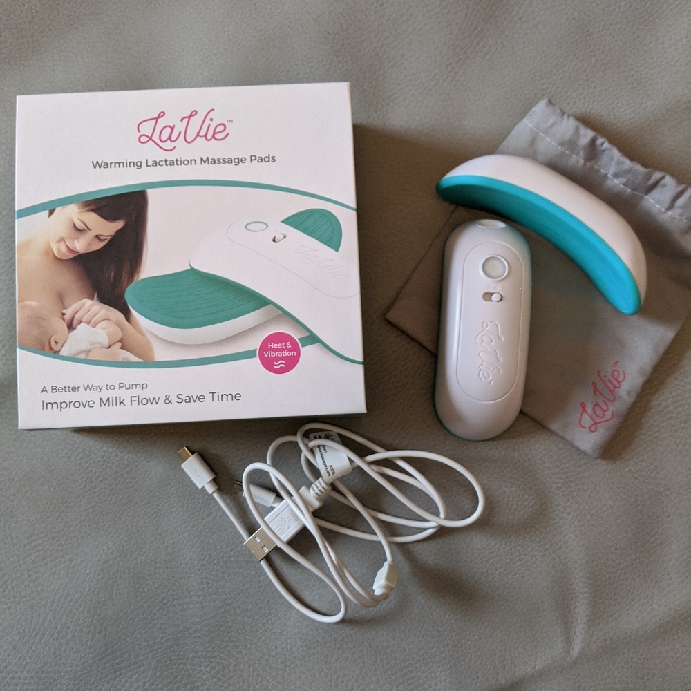 LaVie Warner and massager